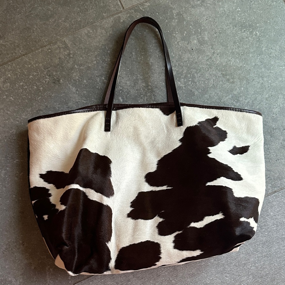VINTAGE FENDI COWHIDE BAG